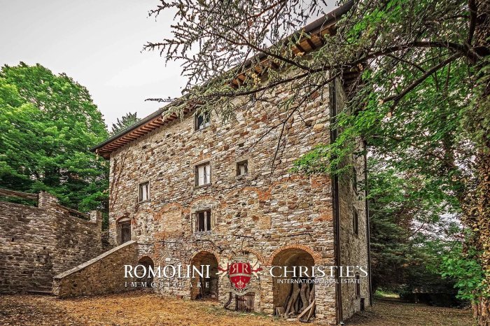 VILLA TO BE RESTORED FOR SALE IN TUSCANY, PIEVE SANTO STEFANO ...